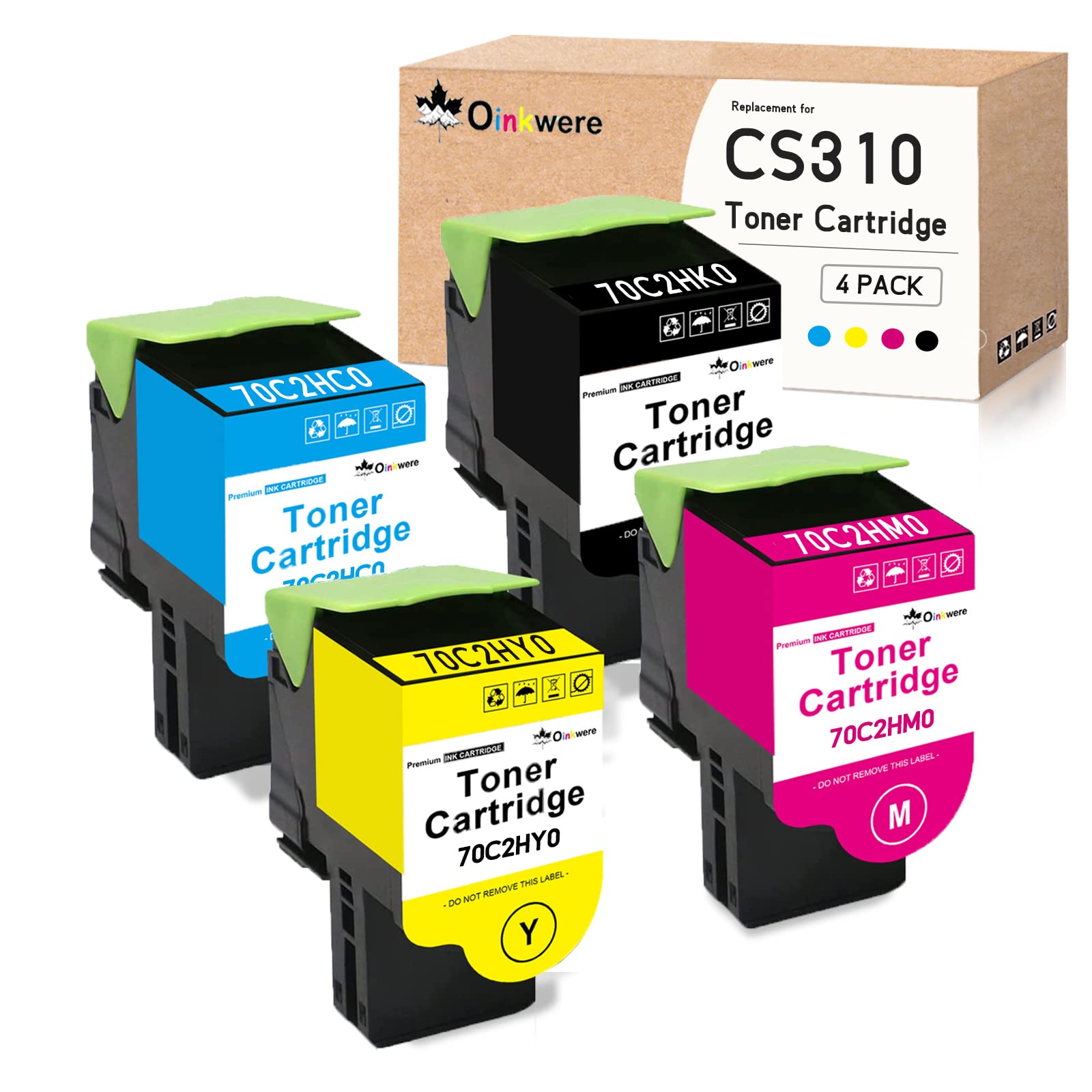 Tóner CS310 Compatibles Para Lexmark CS310n CS310dn CS410n CS410dn