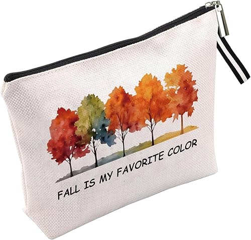 Miniatura 10 de Bolsa de maquillaje inspirada para mujer, bonita bolsa de cosméticos para amigos y familia, bolsa de aseo de viaje, bolsa de cosméticos portátil