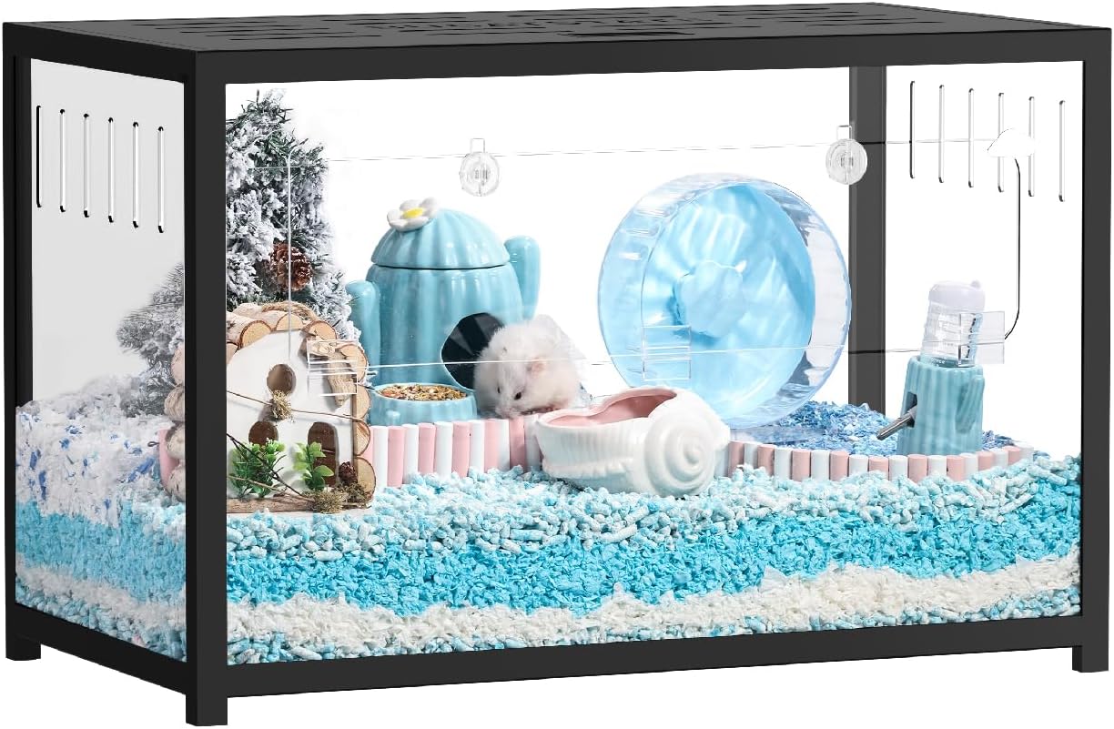 Hamster Cages BUCATSTATE Guinea Pig Bed House With Accessories