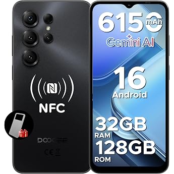 NOTE56X PRO Mobile Phone Octa Core Andriod 16, Battery 6150mAh, 32GB+128GB/2TB, 6.56" HD+ 90Hz Mobile, 13MP+8MP, NFC/Dual SIM