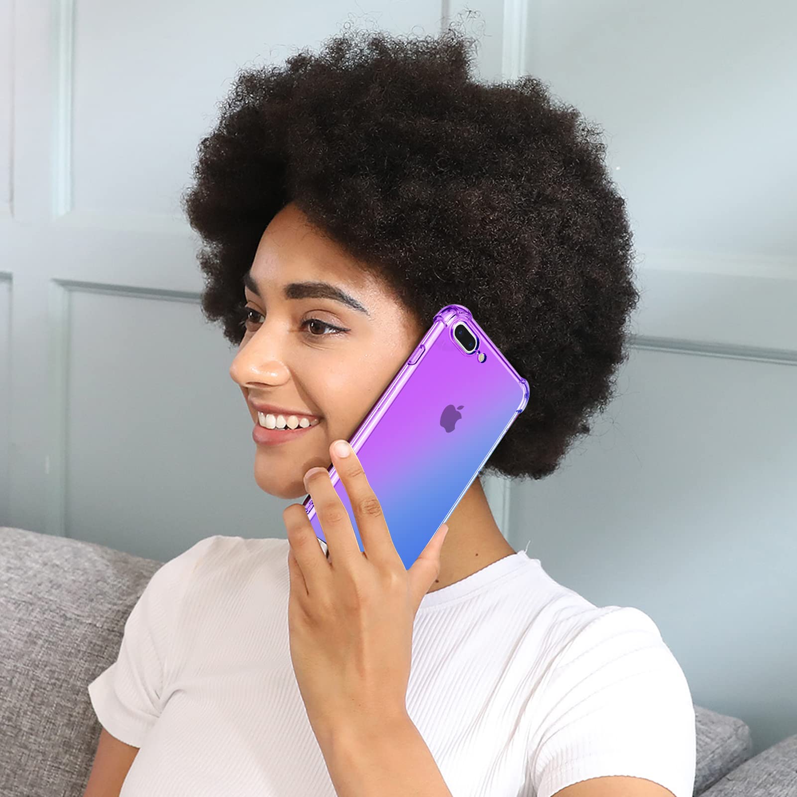 Amazon.co.jp: OPPO A54 5G ケース クリア 耐衝撃 透明 グラデーション