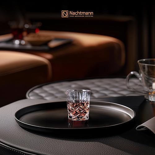 Miniatura 5 de Nachtmann Noblesse Collection - Juego de 4 vasos de chupito transparentes de alta calidad, capacidad de 2 onzas, perfectos para whisky, tequila,