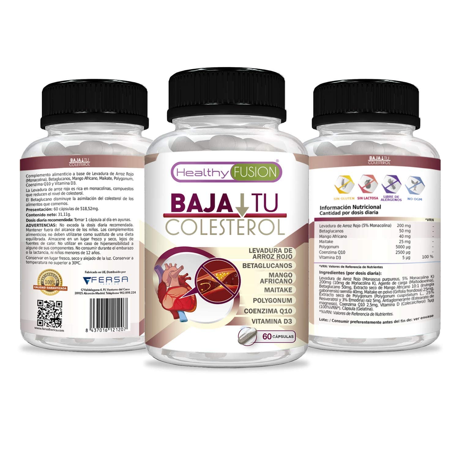 Antiinflamatorio y Analgésico Natural + Tratamiento para el colesterol