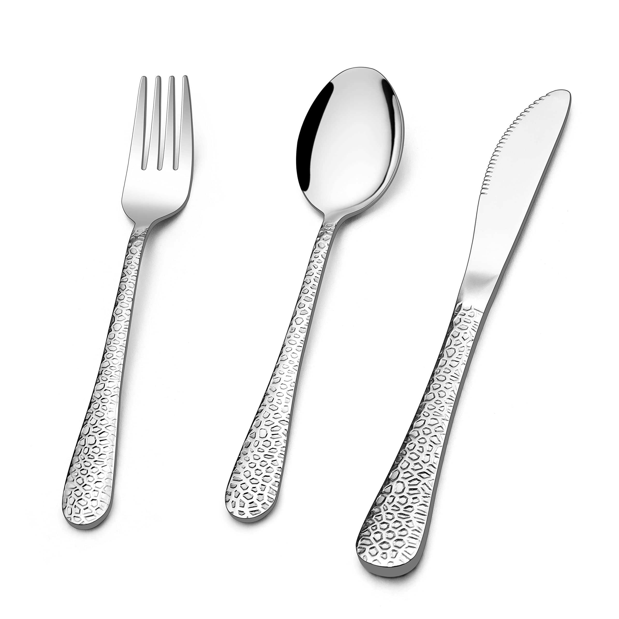 Juego de cubiertos para niños de acero inoxidable ideal para las comidas diarias en familia