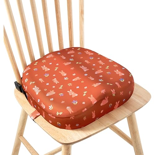 Toddler Booster Seat for Dining Table, Kids Booster Seat for Kitchen Chair, 4 inch Washable Kids Toddler Booster Cushion with Non-Slip Bottom