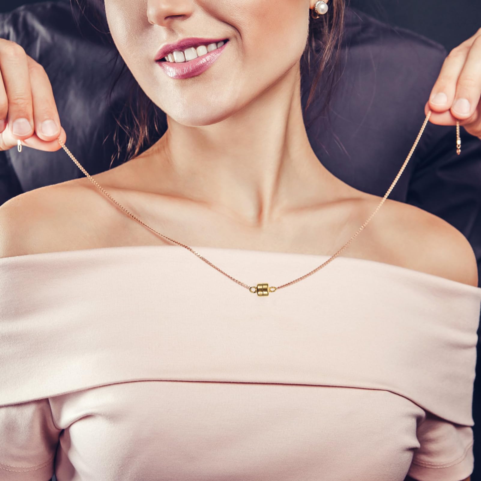 MAGICLULU 5stücke Magnetverschluss Für Schmuck Magnetische Verschlüsse Für Armbänder Und Halsketten Schmuckverbinder