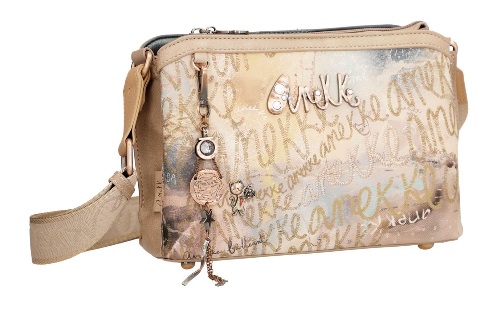 Anekke Hollywood Stars Crossbody Bag Multicolor