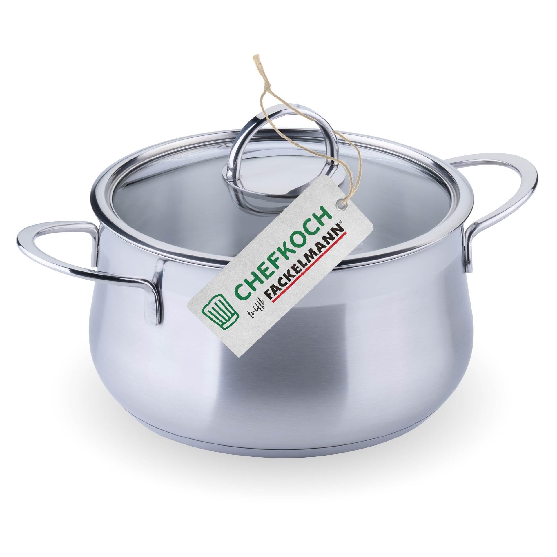 Faitout inox 18/8 Chefkoch Fackelmann pour ne plus jamais rater vos cuissons délicates