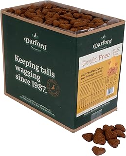 Grain Free Cheddar Cheese Recipe Dog Treats, 15 lb