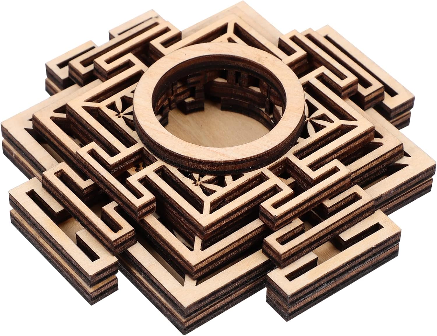 STOBOK Wood Crystal Ball Base Crystal Sphere Display Stand