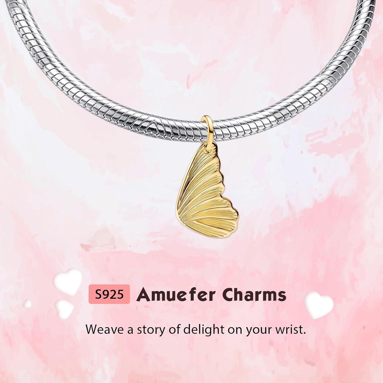 S925 Charms for Pandora Bracelets and Necklaces, Gifts for Women on Birthday, Aniversary, Christmas, Mothers Day, Valentine's Day, Charm for Couples, Family, Friend, Girlfriend, Mom, Sister - Image 3