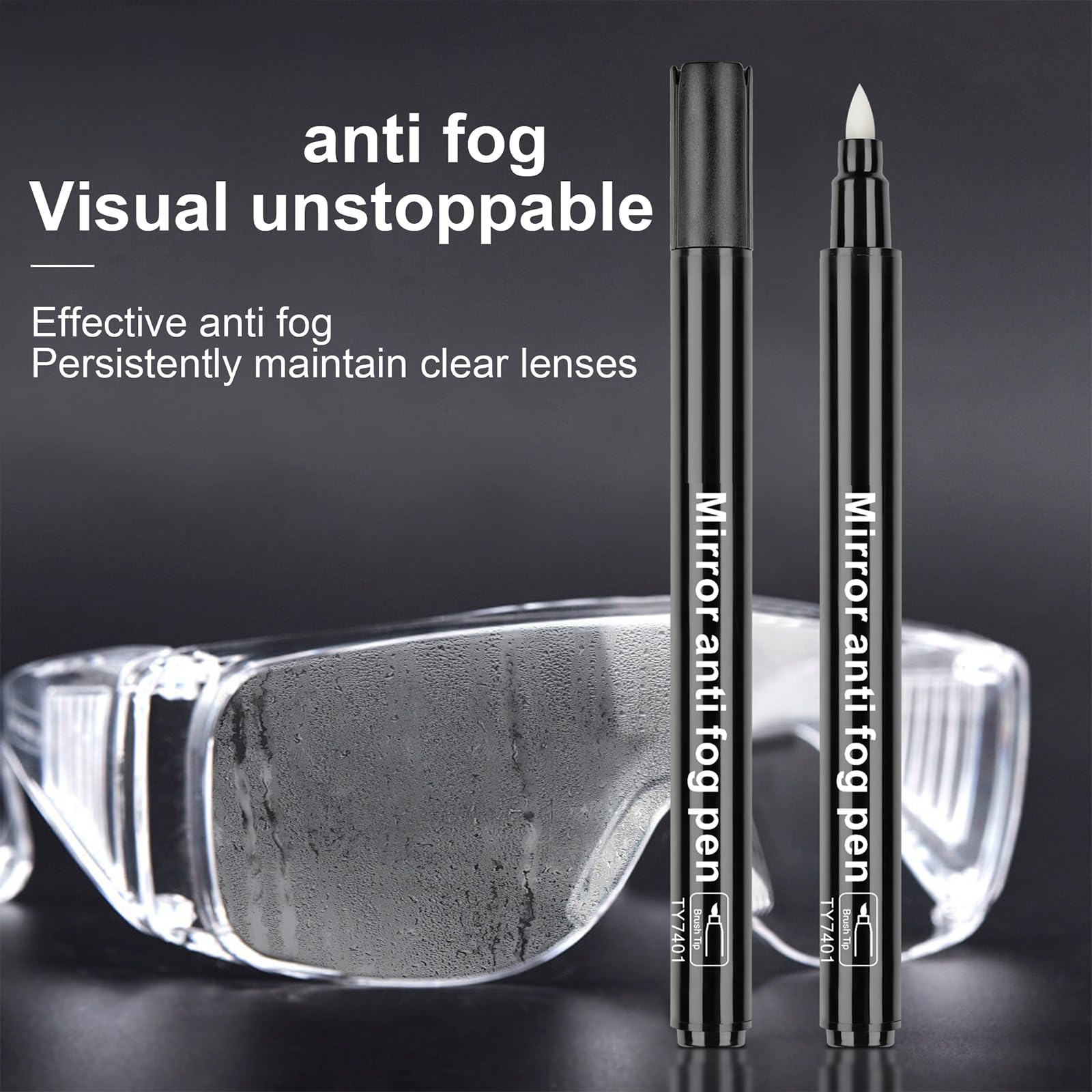 Rotulador antivaho para anteojos, para estudiantes, adultos, profesionales, deportes, natación, cocina, trabajo