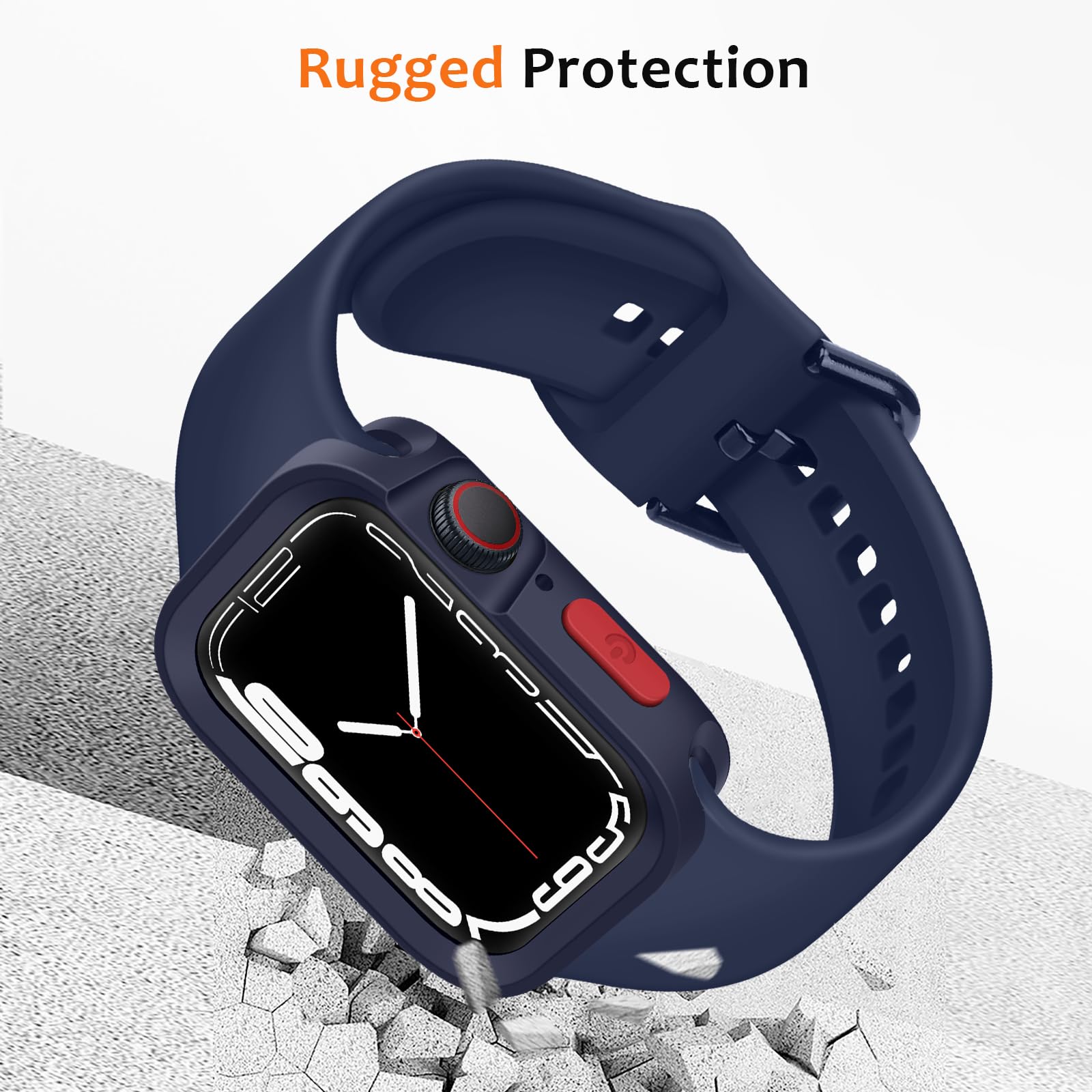 Amazon.com: ZZDZZ Rugged Case Compatible with Apple Watch