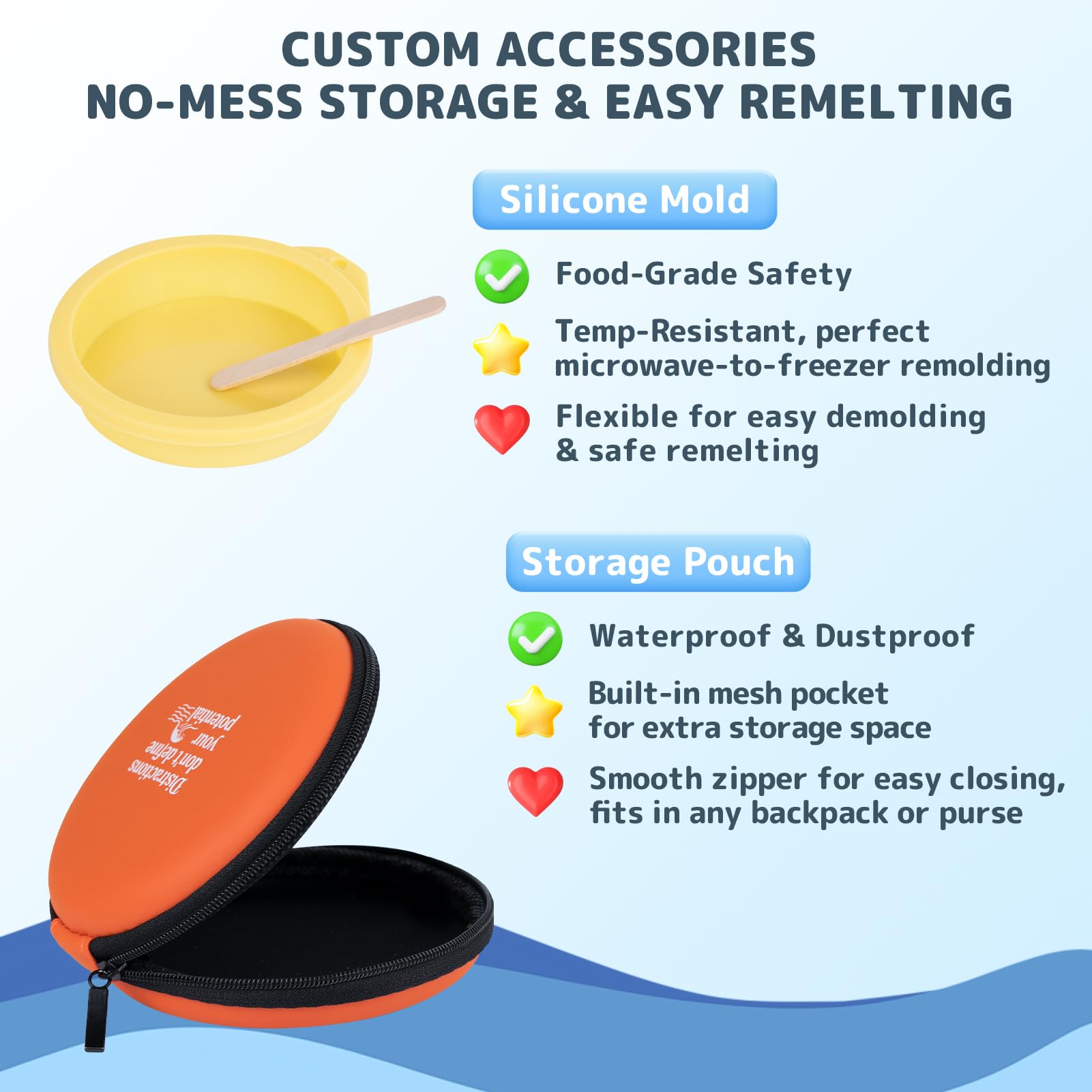Picky Pad Fidget riutilizzabile - Tappetino sensoriale rimovibile per raccogliere le perline, per ansia, ADHD, dermatillomania, tricotillomania e sollievo dalla raccolta della pelle, regalo per adulti
