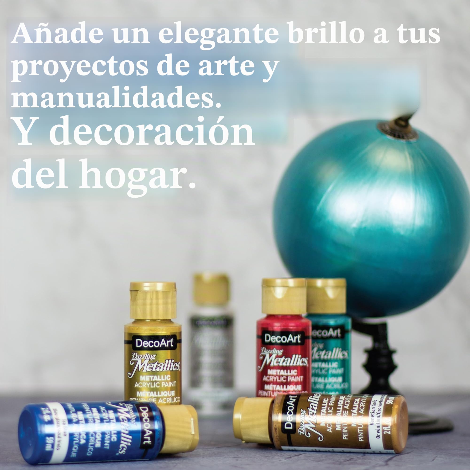 Americana Dazzling Metallics Ventilador favoritos Sampler Set