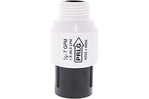 Senninger 30 PSI 3/4 Inch Hose Thread Pressure Reducer for Drip Irrigation