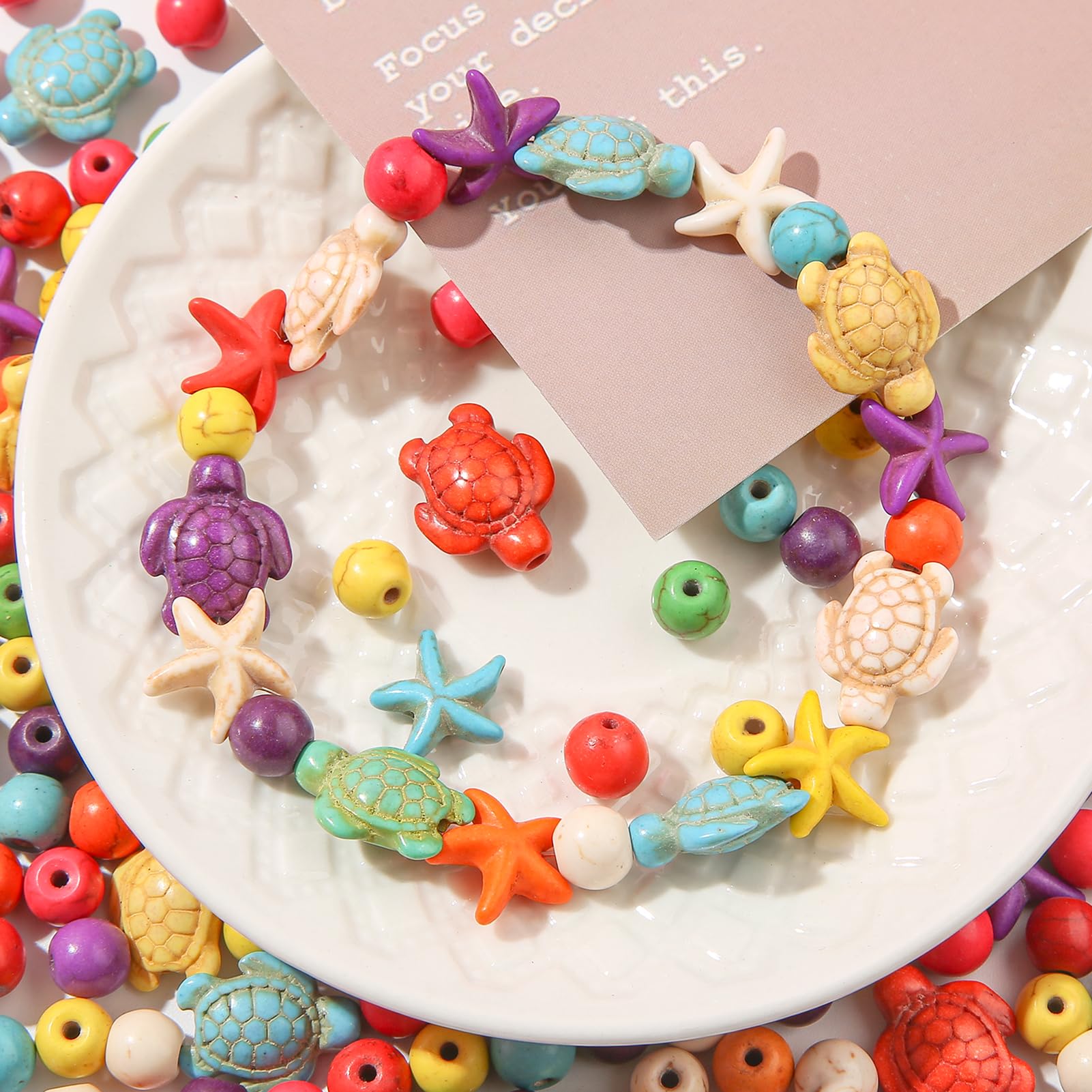 Bracelet De Cheville, Perles Et Coquillages, Design Tortue, Pour Femme, Modèle Tiny