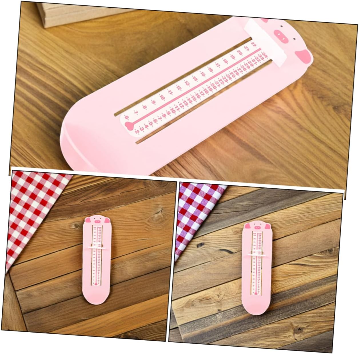 NOLITOY 2pcs Boys and Girls Foot Measuring Device Boy Girl Foot Gauge Accurate for Shoe Years Easy to Use