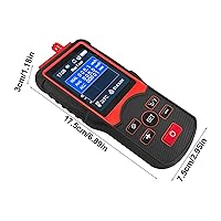 Vista 6 de Nuclear Radiation Meter, Portable Handheld Emf Detector with Backlight LCD Display, Radiation Meter for Beta Gamma Ray, Radiation Protection