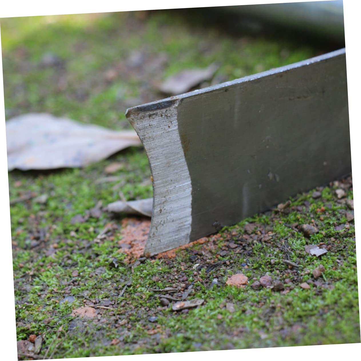 Abaodam Azada De Acero Pequeña para Jardinería y Deshierbe, 2 Piezas Mango Resistente, Herramientas Manuales para Cultivo y Cuidado del Jardín, Accesorio Duradero y Antióxido, Uso Agrícola Doméstico