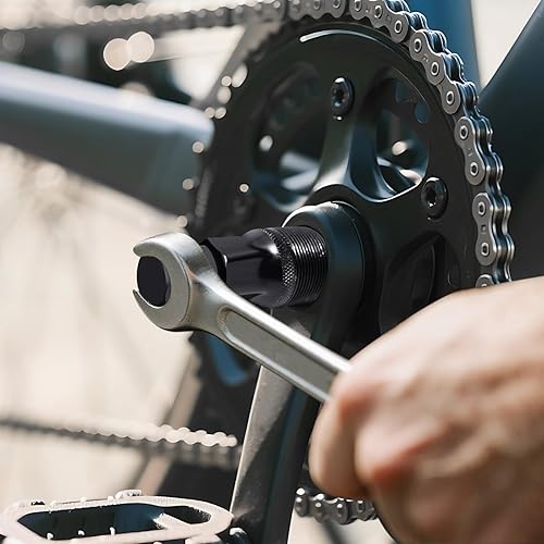 Miniatura 6 de Extractor de manivela, herramienta de extracción de manivela de bicicleta, herramienta de bicicleta para manivela cuadrada y bielas estriadas,