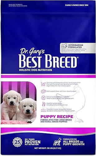 Miniatura 9 de Best Breed Dr. Gary's Puppy Recipe fabricada en Estados Unidos Alimento seco natural para perros - 13 libras