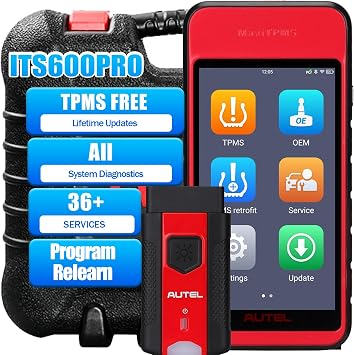 Autel MaxiTPMS ITS600Pro Upgrade of TS508WF ITS600 TPMS Programming Tool All System Diagnostics TPMS Relearn Tool Activate Read Autel Sensor