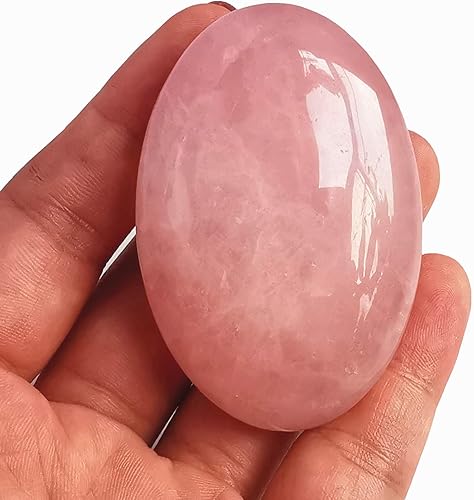 Vista 16 de Jaspe de sangre de dragón natural, bolsillo ovalado en la palma de la palma, cristal curativo para masaje, spa, piedra energética, cristales y Jaspe