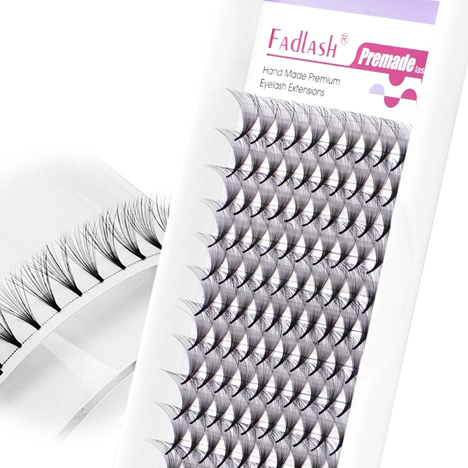 Volumen Ruso 10D 0.07mm C Curl 15mm Prefabricados Extensiones de Pestañas Volume Lashes Extension Ruso Pestañas — view 19