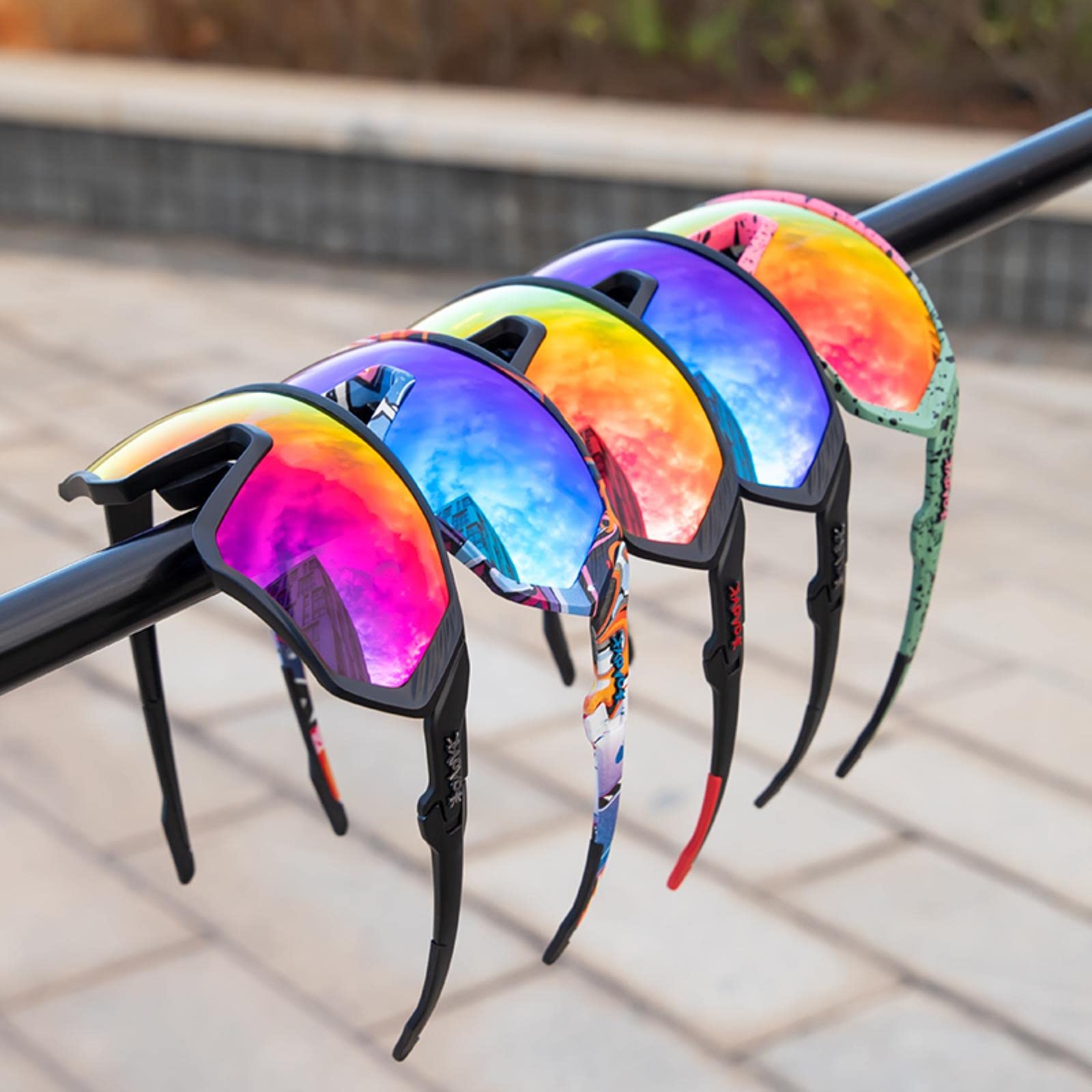 Okulary przeciwsłoneczne, jazda na rowerze Okulary przeciwsłoneczne polaryzacyjne Sportowe okulary rowerowe Gogle rowerowe Okulary rowerowe górskie Męskie Damskie okulary rowerowe-32