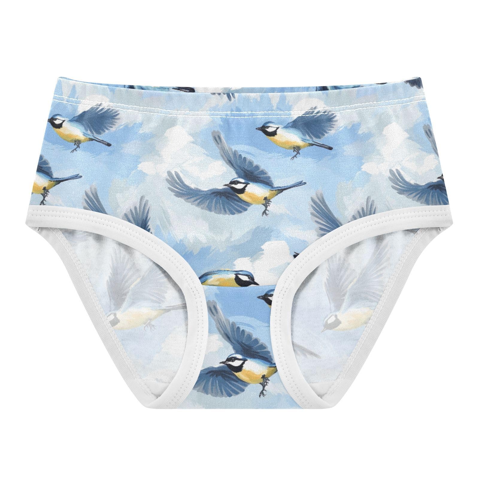 Cute Bird Blue Sky Toddler Girlss Underwear 2T 202a2921