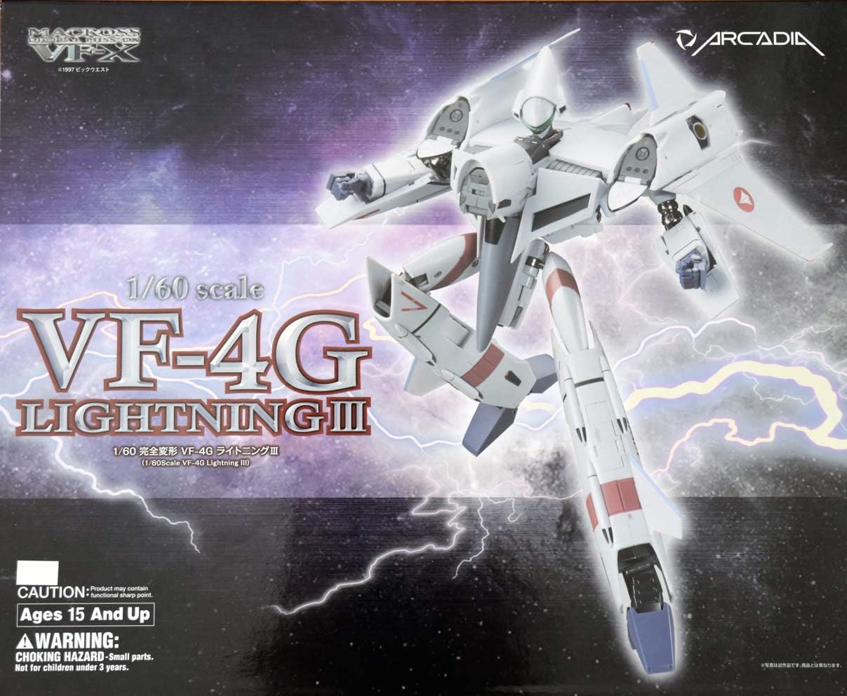 MACROSS DIGITAL MISSION VF-X 1/60 完全変形VF-4G ライトニング III 塗装済み完成品 : Amazon.fr