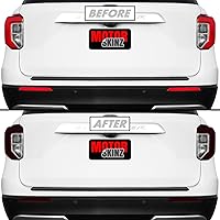 Vista 1 de SlickMod Tinte de humo de vinilo precortado para luz trasera Ford Explorer 2020-2023 (2. recorte de luz trasera, 20% humo oscuro)