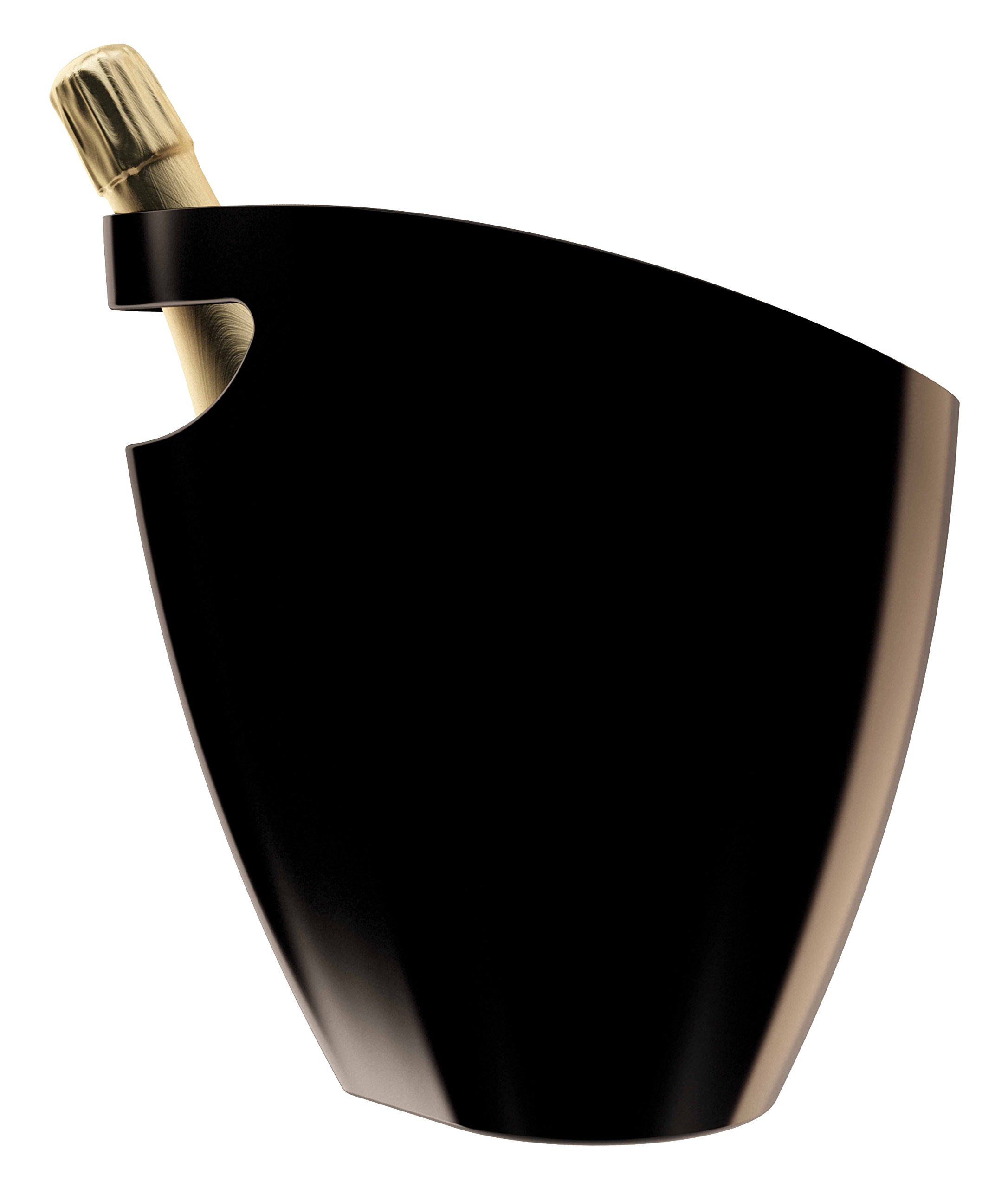 Koala Nature Opaque Black-Acrylic Bucket, One Size