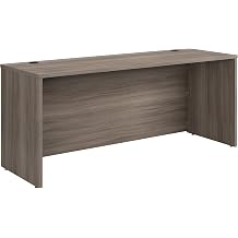 OfficeWorks by Sauder Affirm 72 x 24 Commercial Desk Hudson Elm Finish