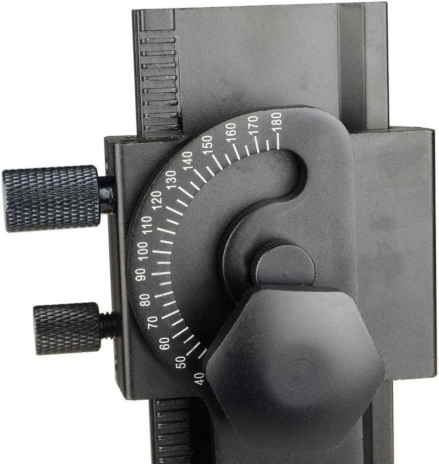 DSLRKIT 360° Swivel Panoramic Indexing Rotator+ 2 Way Rail Slider+ L Bracket Kit