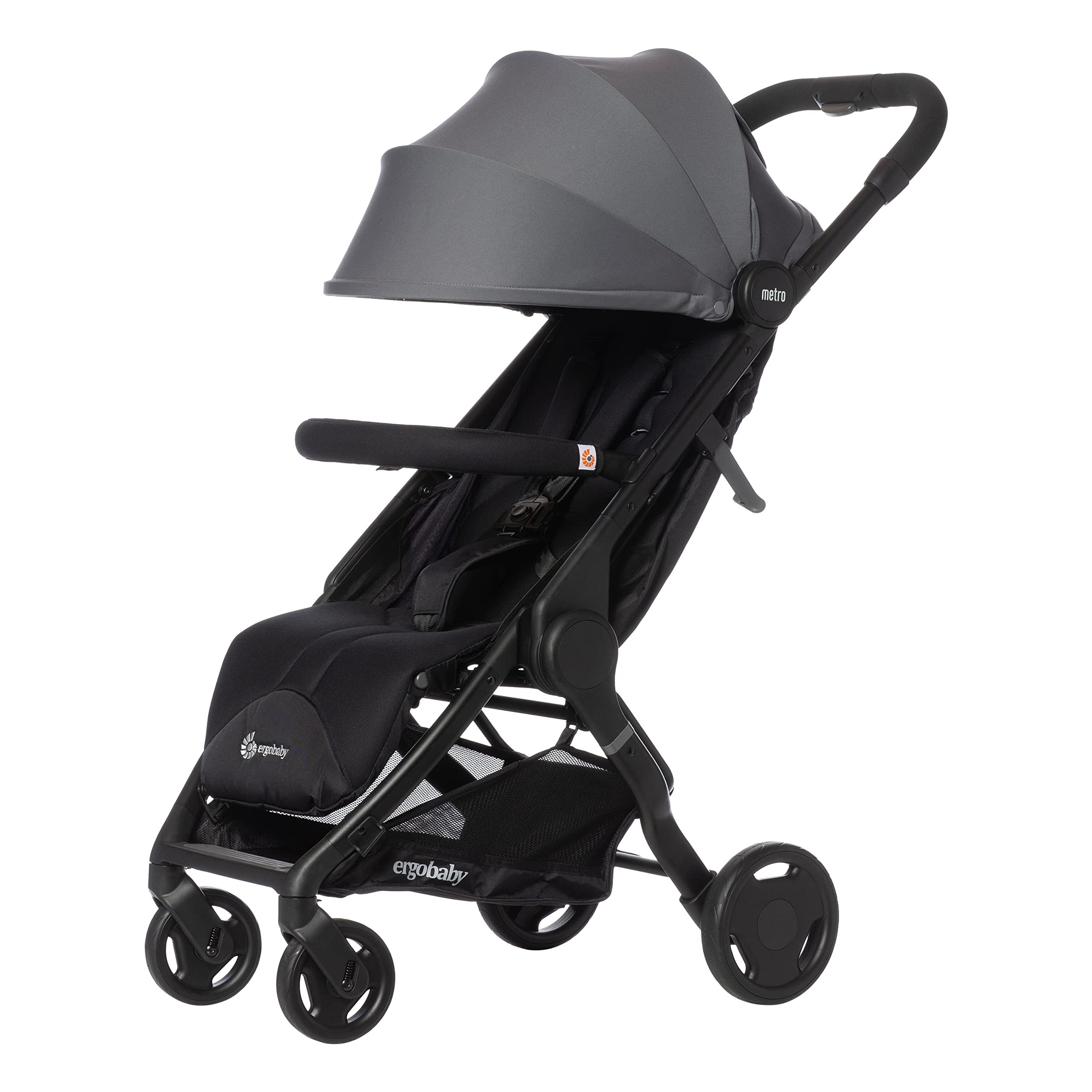 Ergobaby Metro+ Sicherheitsbügel für Baby Kinderwagen Buggy, Spielzeugbügel, Black