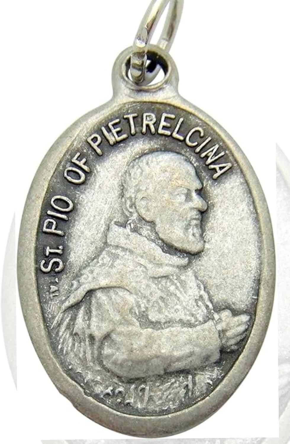 Westmon Works Padre Pio Pendants Medals and Holy Card Catholic Saint Bulk Pack Set, 5 of Each - Image 2
