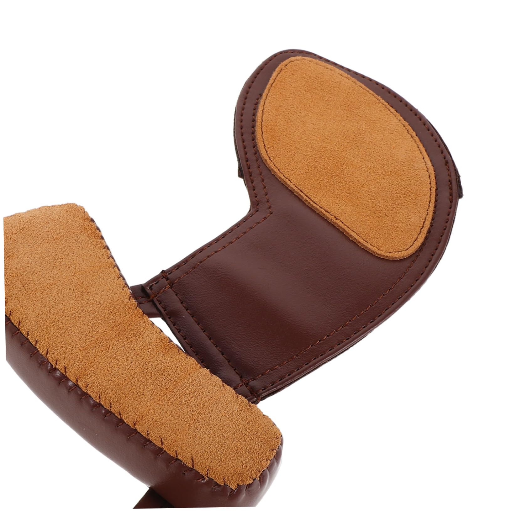 minkissy 2piezas Accesorios para Violín Almohadillas Cómodas de Algodón y Piel de Oveja para Ejecución Estable Fácil de Limpiar para Practicar Casa o Clases de Música
