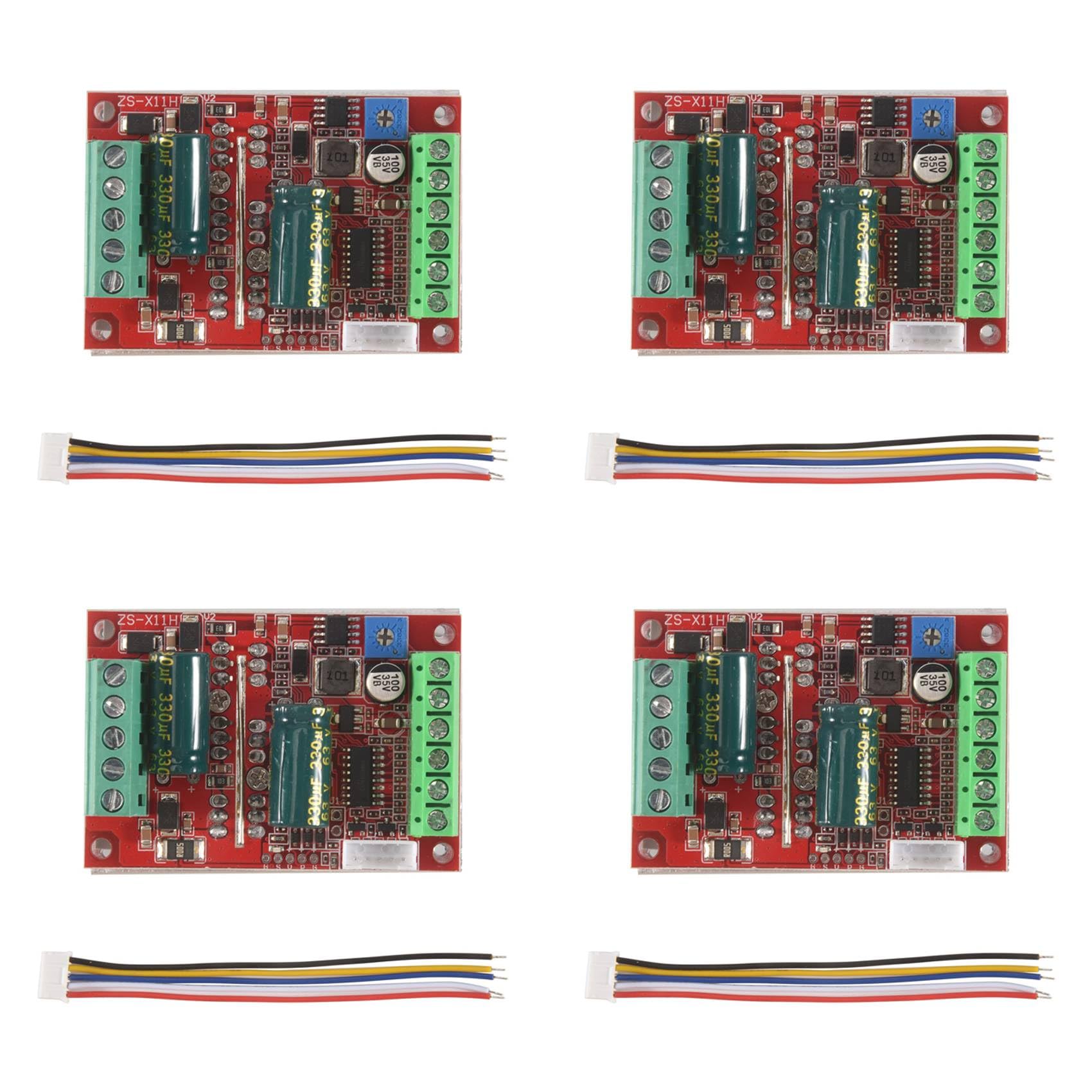 Jnchdghwa As Shown 4X Dc 6-60V 400W Bldc Three Phase Dc Brushless Motor Controller Pwm Hall Motor Control Driver Board 12V 24V 48V