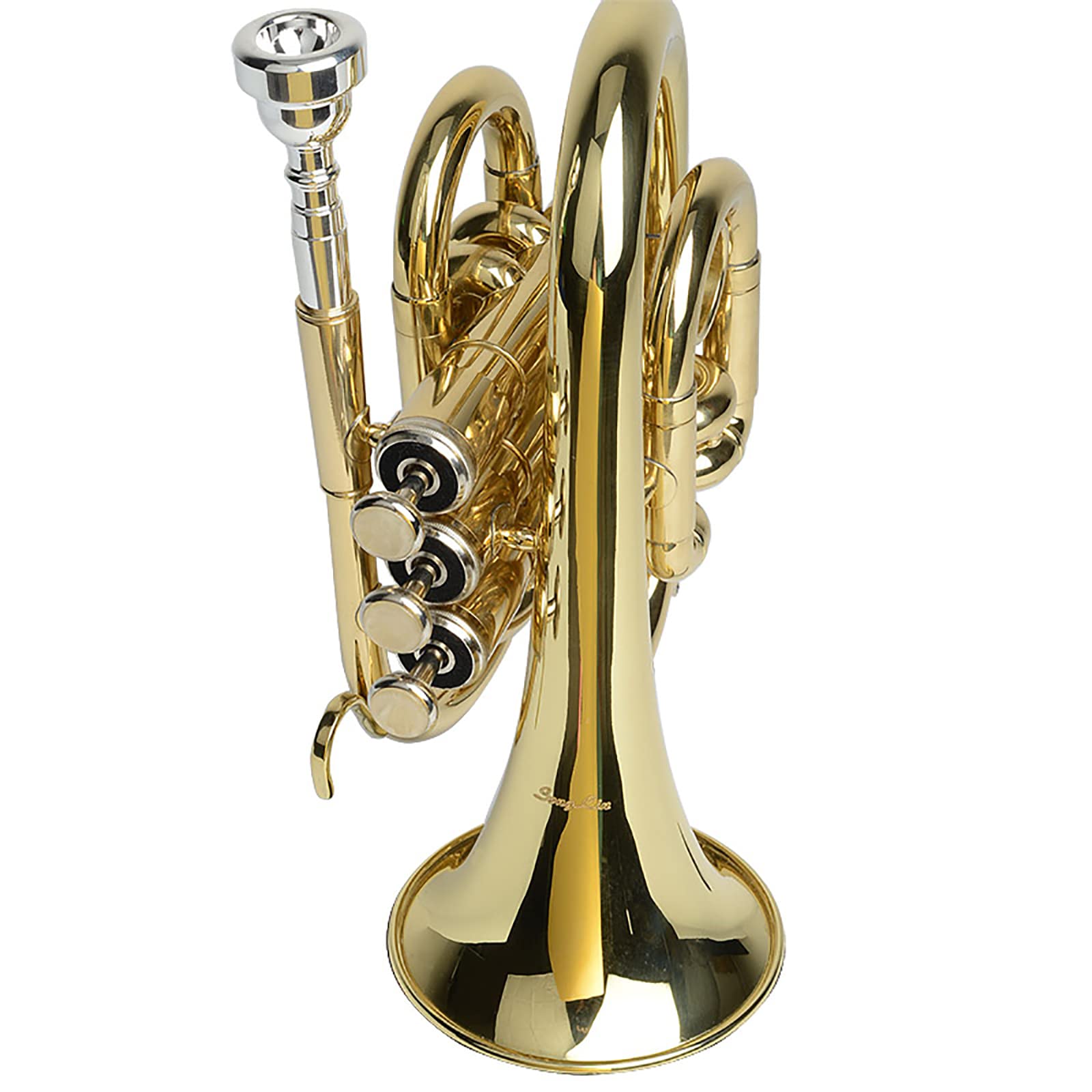 Amazon | 3バルブFlugelhorn、専門黄銅楽器、無料ハードセット、初心者