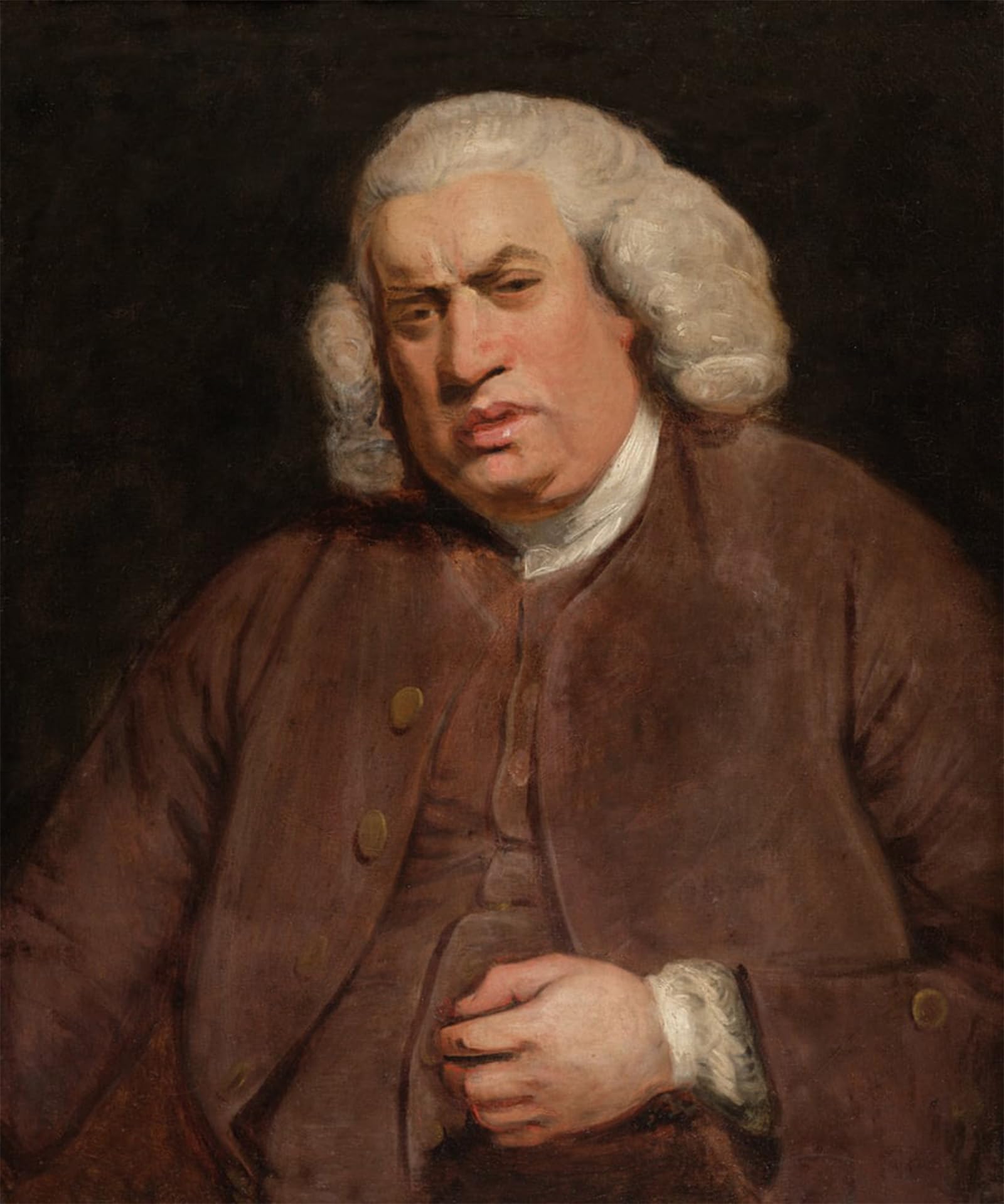 POSTERIIk Famous Animal Posters Vintage Picture Samuel Johnson by Joshua Reynolds Modern Wall Decor for Home Decor 60x90cm