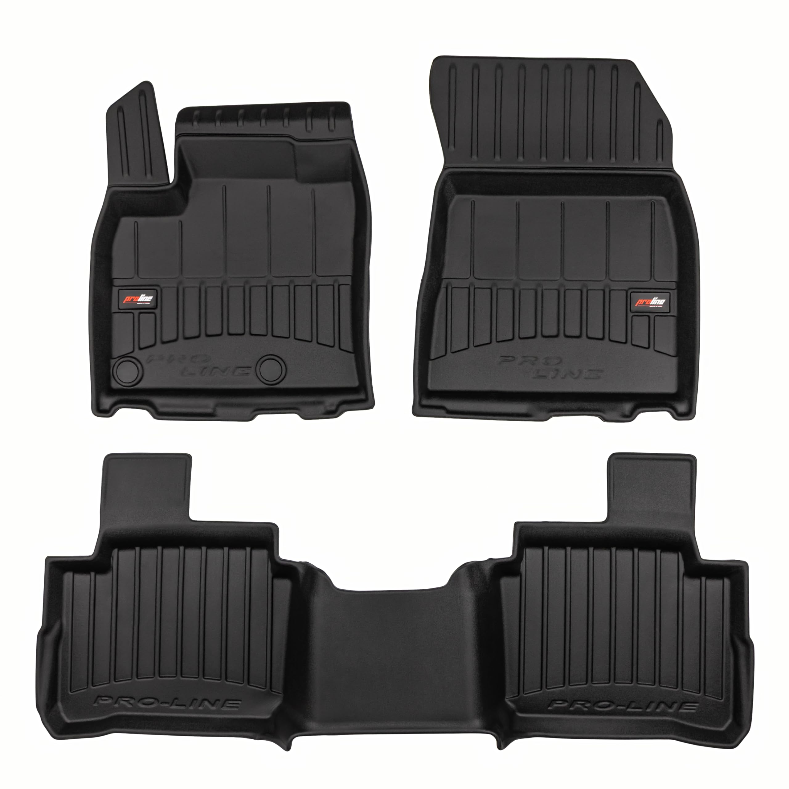 FROGUM ProLine 3D Ekskluzywne korytkowe dywaniki samochodowe gumowe premium do Nissan Qashqai III od 2024 I Najwyższe ranty