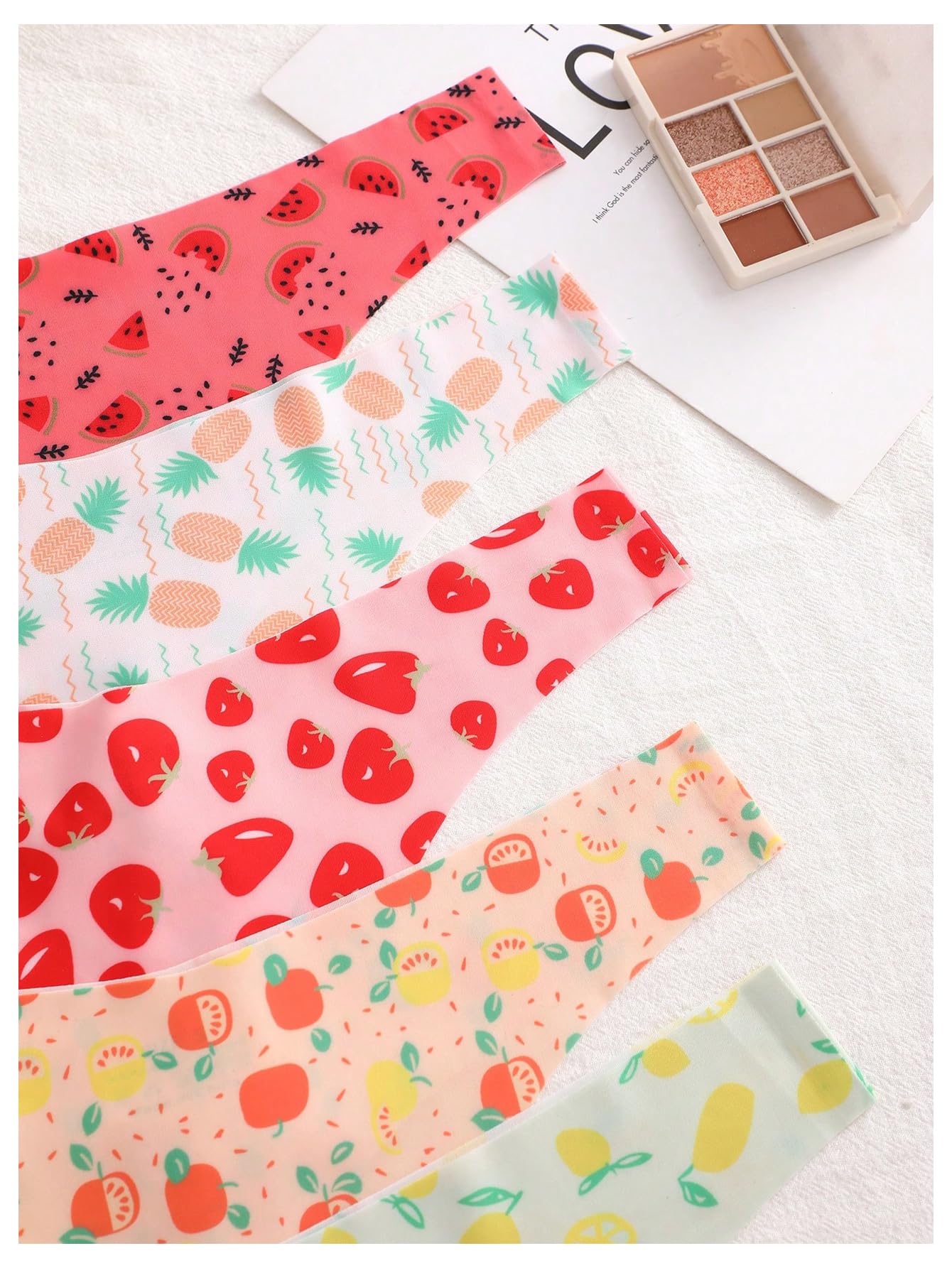 SweatyRocks Women's Cute Graphic Print Hipster Panties Mid Rise Comfy Underwear Briefs 5 Pack