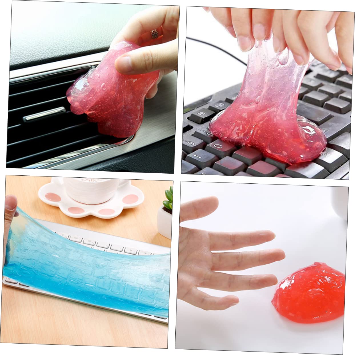 Gel de Nettoyage pour Clavier 20 Pièces, Gel Nettoyant