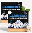 Larineco Remineralizing Gum with Nano Hydroxyapatite & Xylitol – Sugar-Free Xylitol Gum – Plastic-Free, Dye-Free, Aspartame-Free – Natural Base – 36 Pieces, Mastic Mint