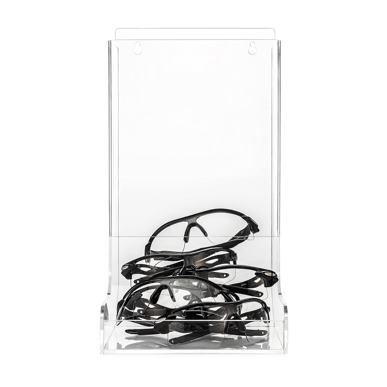SimplyImagine Safety Glasses Dispenser Acrylic Holder for Protective