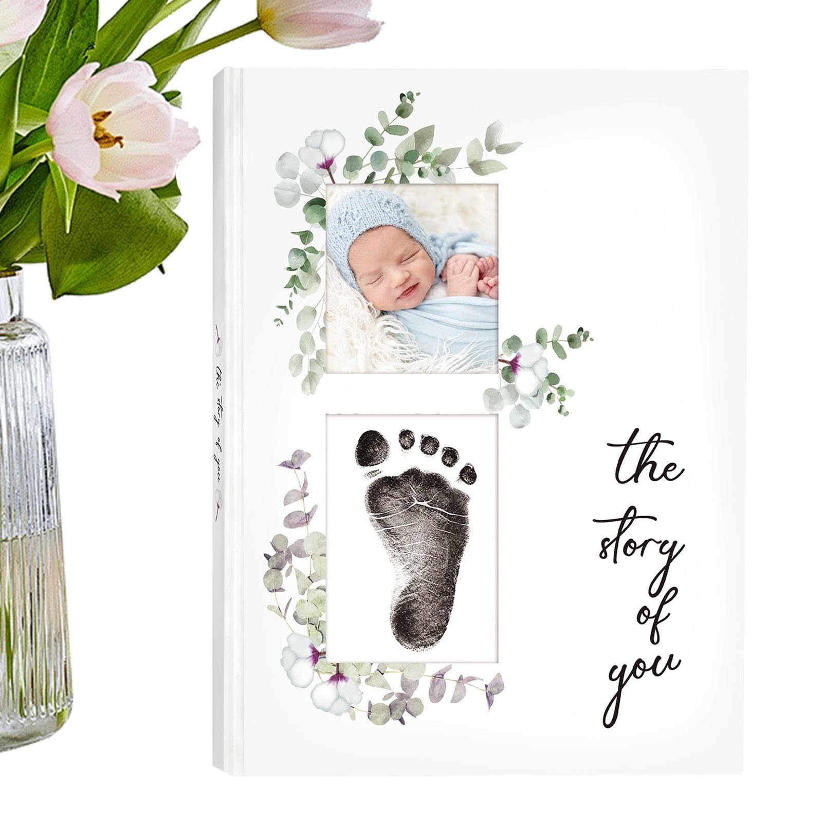Książka Pamiątkowa Dla Dzieci Uroczy scrapbook narodzin