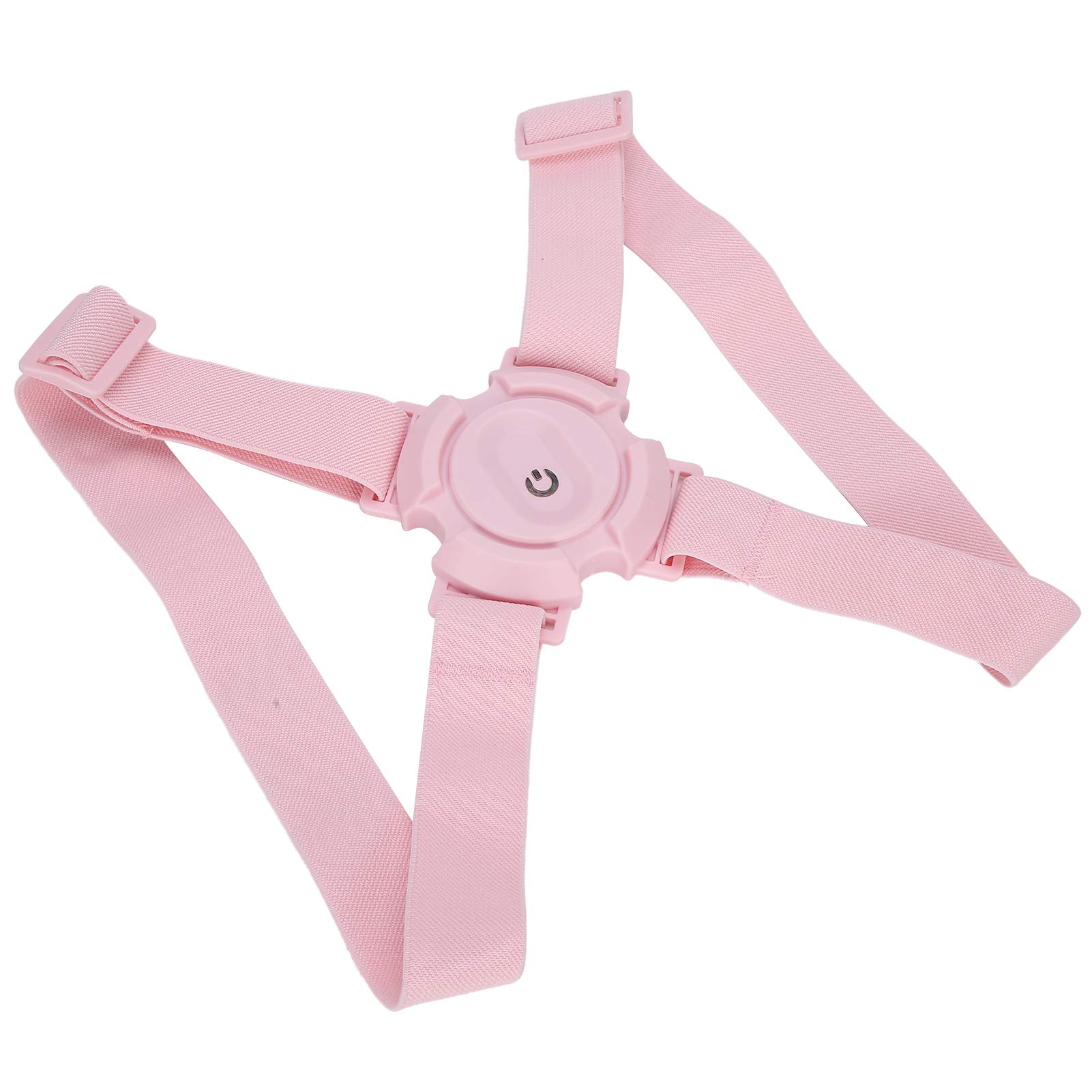 Humpback Correction Trainer, Stable Posture Corrector Practical Reliable Adjustable Smart for Home for Bad Posture(pink)