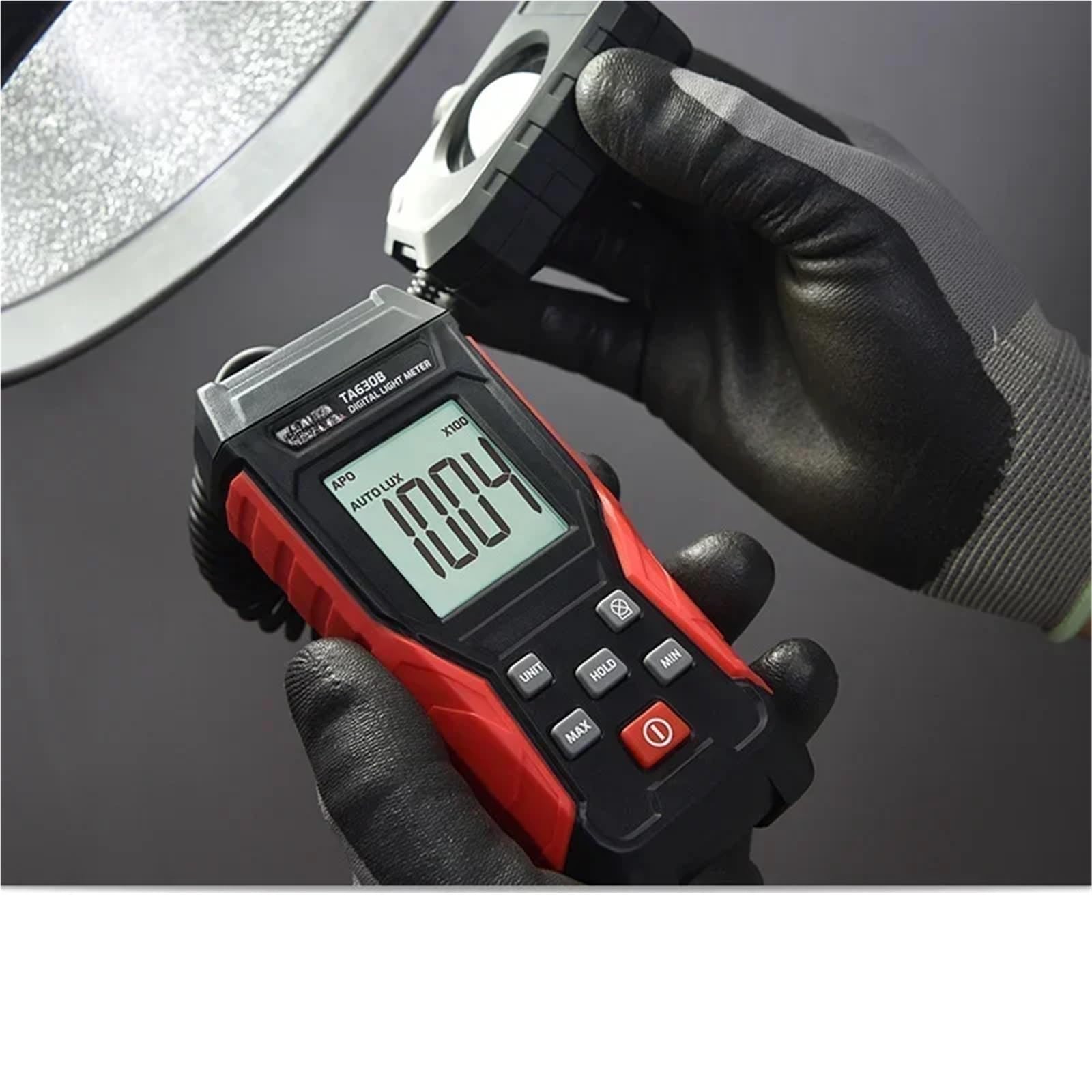 Medidor de luz, Iluminómetro Digital TA630A/TA630B, Medidor De Luz, Herramientas Luminancia Fotométrica Alta Precisión(TA630A Integrated)
